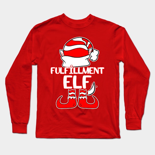 Fulfillment Elf Long Sleeve T-Shirt by Swagazon